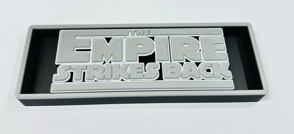 Decorative The Empire Strikes Back Star Wars Logo Sign Display S17 Cm L22 Cm