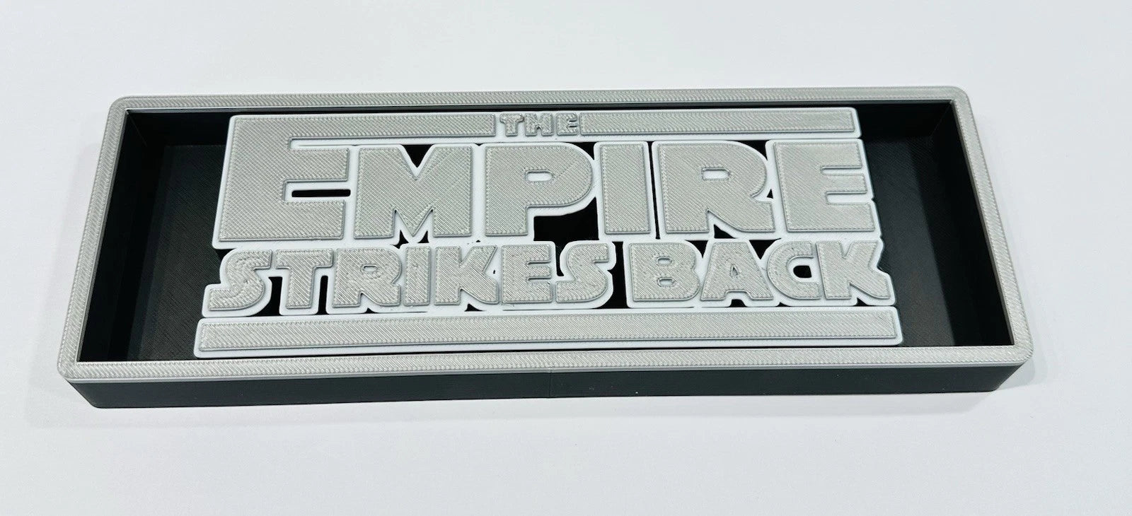 Decorative The Empire Strikes Back Star Wars Logo Sign Display S17 Cm L22 Cm