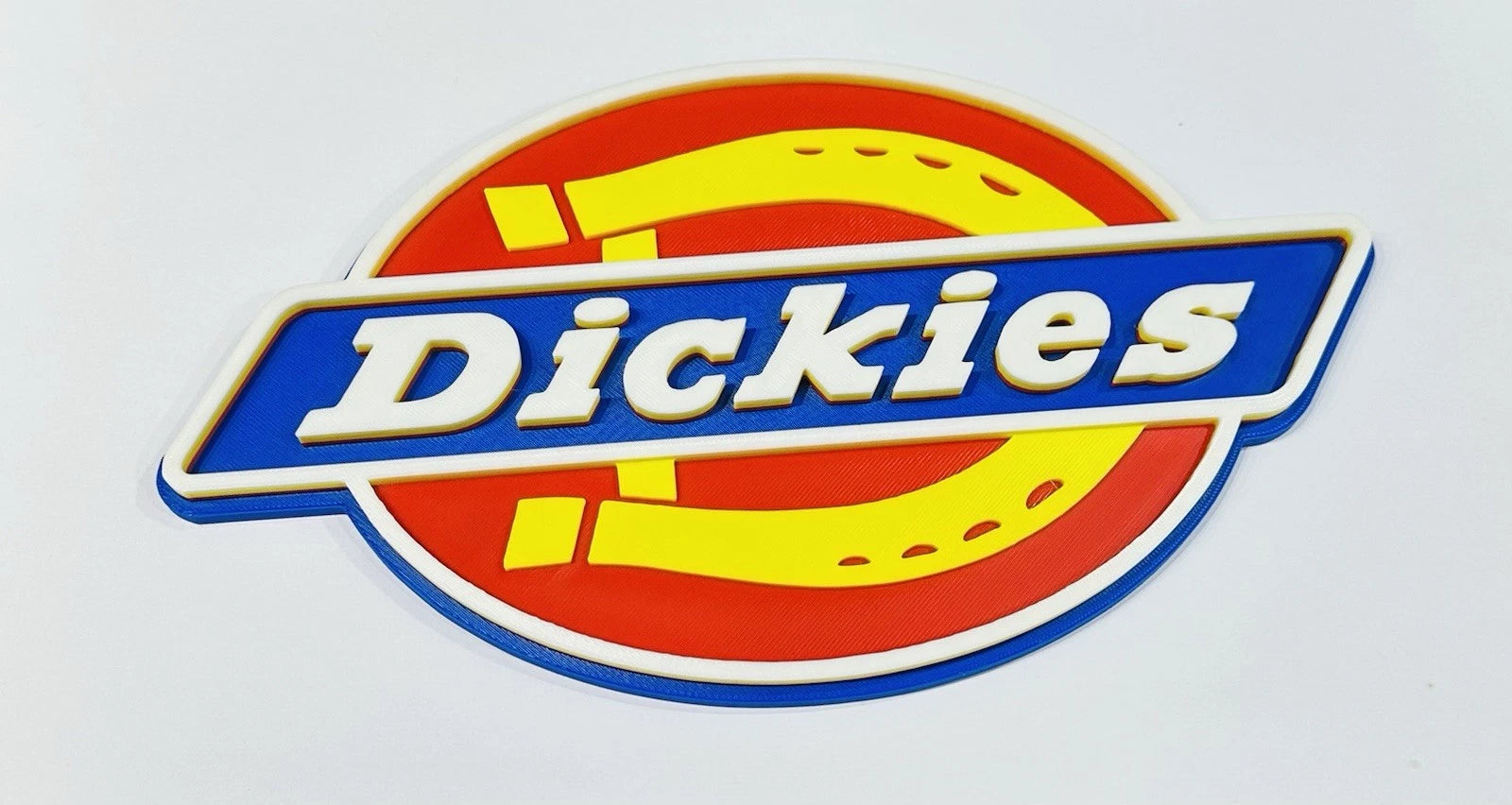 Decorative designer Dickies logo Sign Display Clothing 3D Wall Plaque
