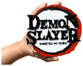Decorative Demon Slayer Kimetsu No Yaiba Anime Logo 3D Print Wall Plaque