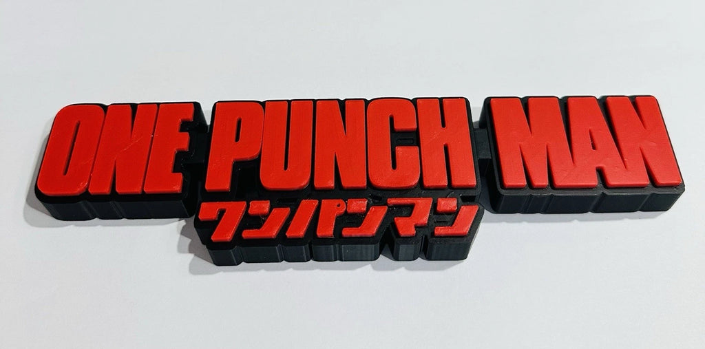 Decorative One Punch Man logo Sign Display Anime Pops Manga