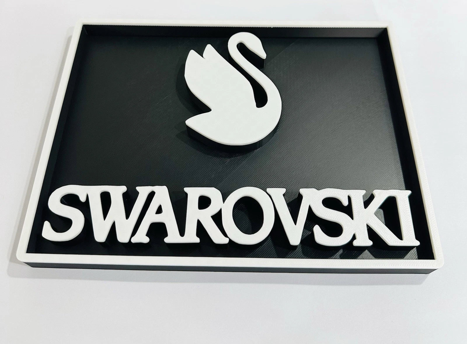 Decorative Designer Swarovski crystal logo Sign Display 2 colour choice Mancave