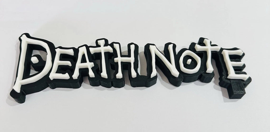 Decorative Death Note logo Sign Display Anime Pops Manga