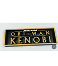 Decorative Star Wars Obi-Wan Kenobi Logo Sign Display Cinema S 17.5cm L 22cm