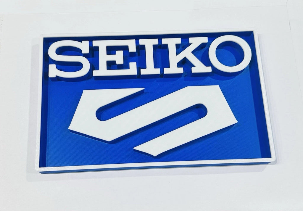 Decorative Seiko Watch Brand Logo Sign Display Box Sign