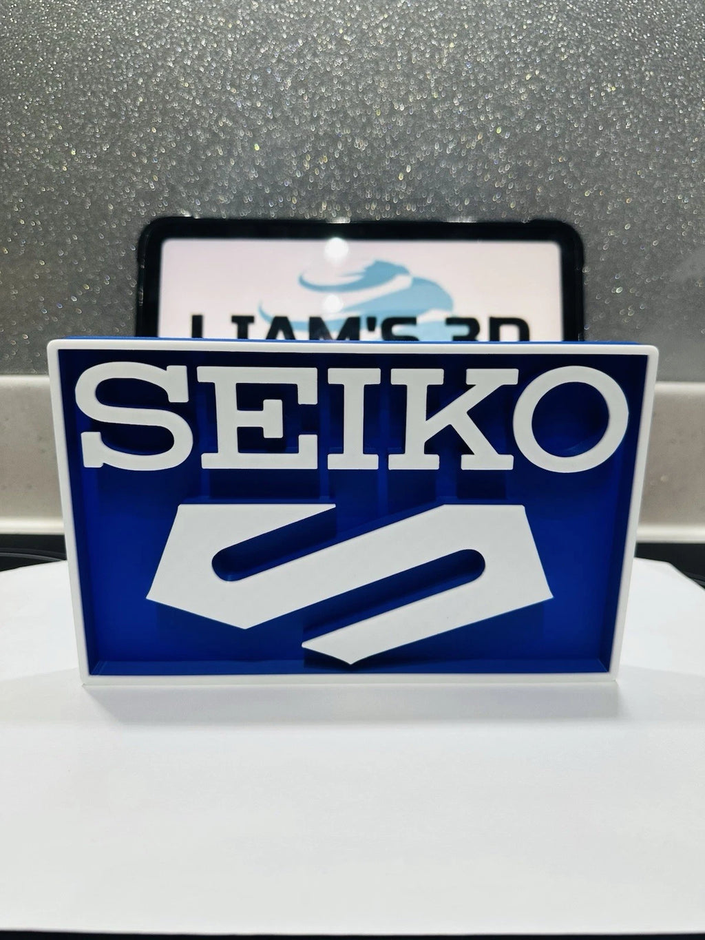 Decorative Seiko Watch Brand Logo Sign Display Box Sign