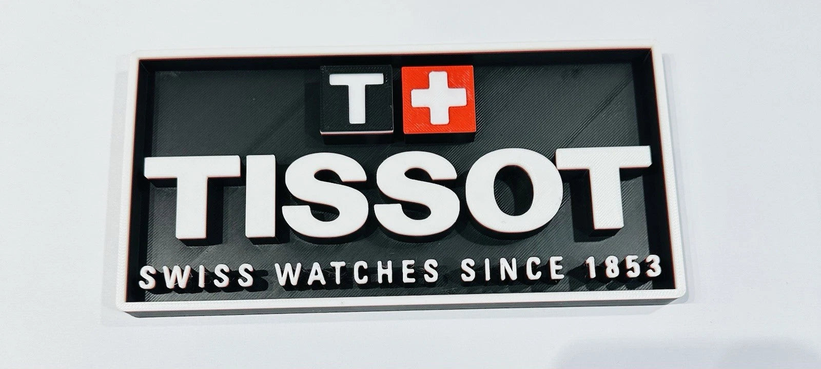 Decorative Tissot Watch Brand Logo Sign Display Box Sign